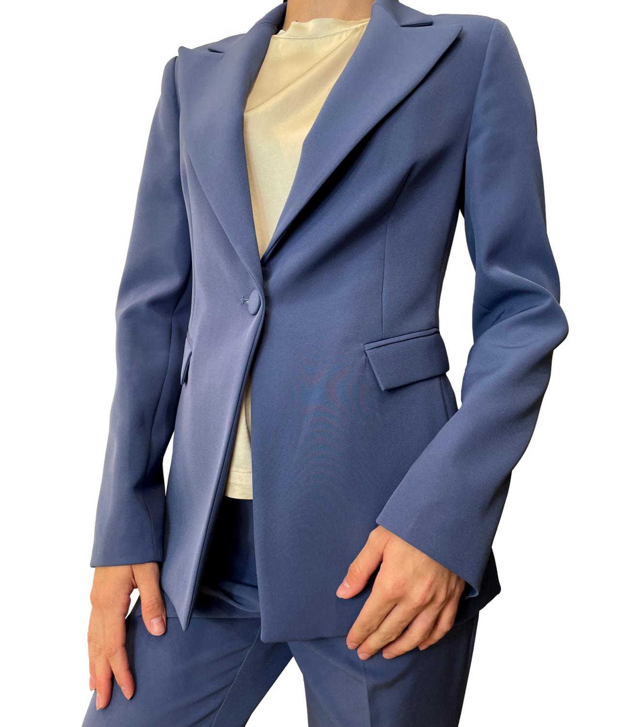 Silence Limited Athens Blazer Denim Donna