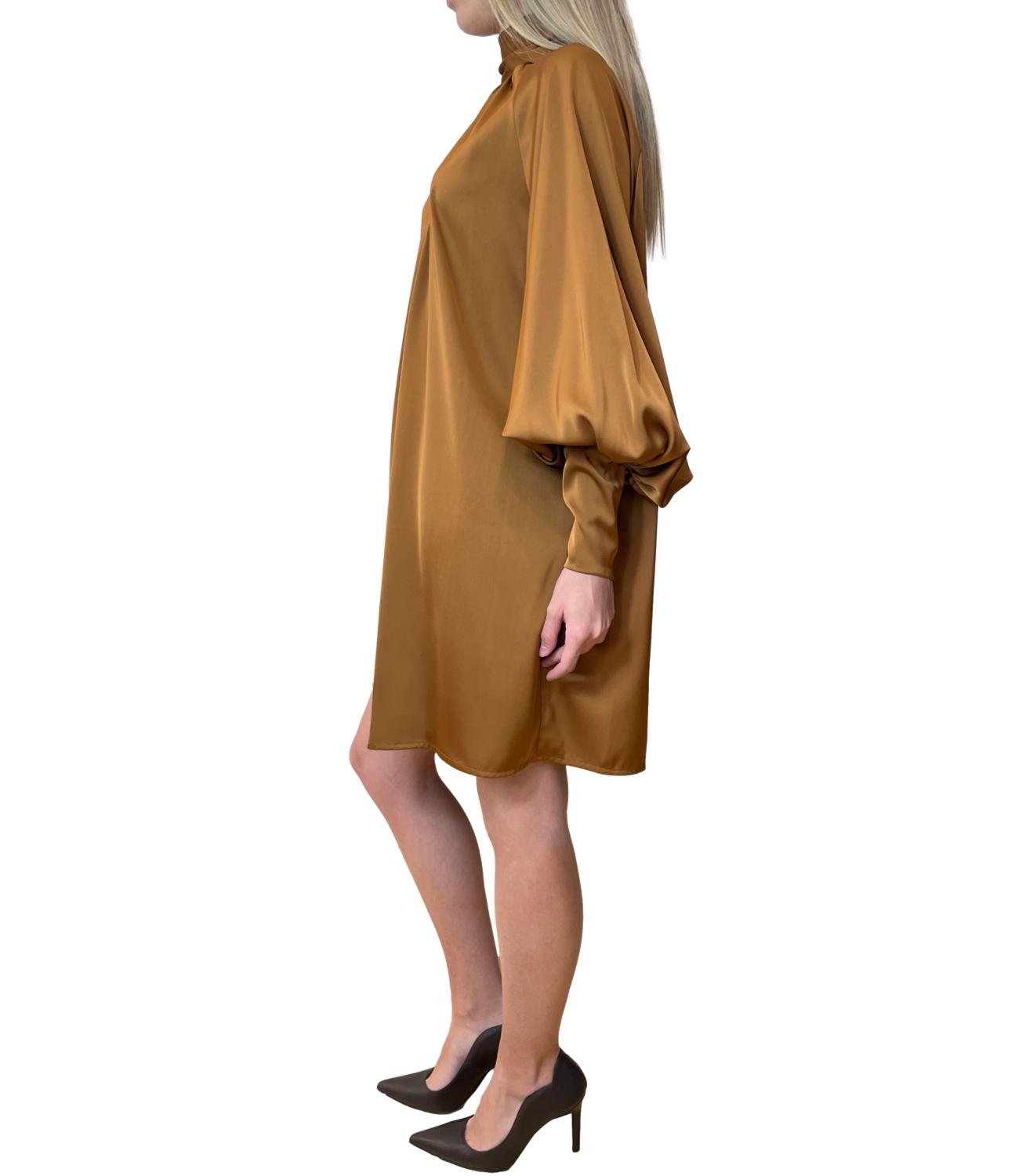 Silence Limited Abito Silky Caramel Donna