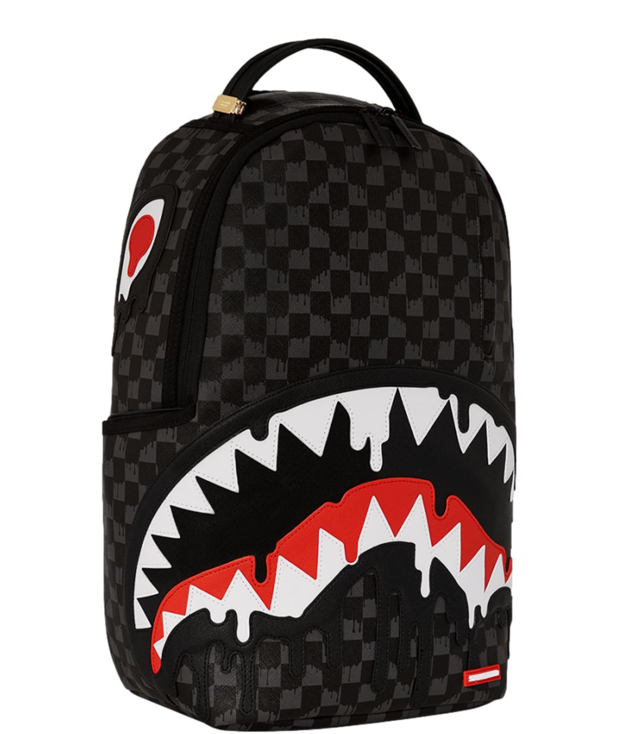 Dripping Sharks In Paris Dlxv Backpack black