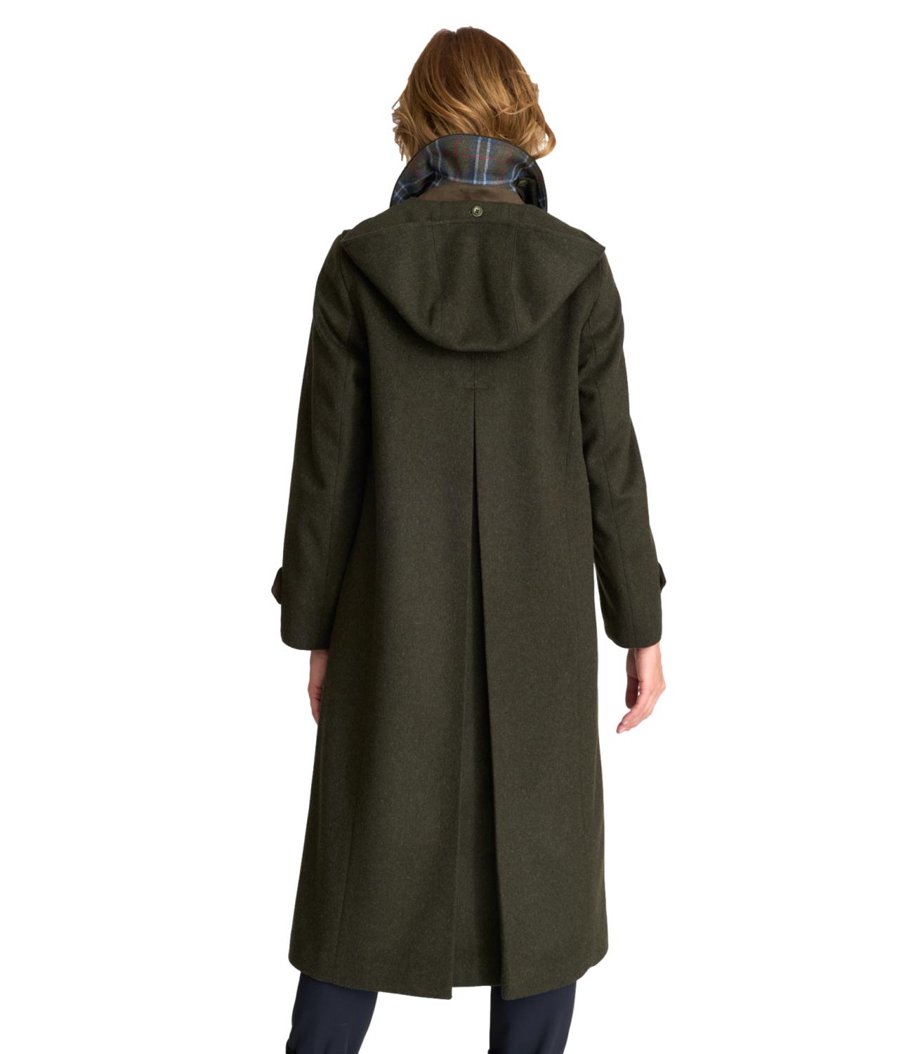 Cappotto donna verde Zirl Wollfutter Fix
