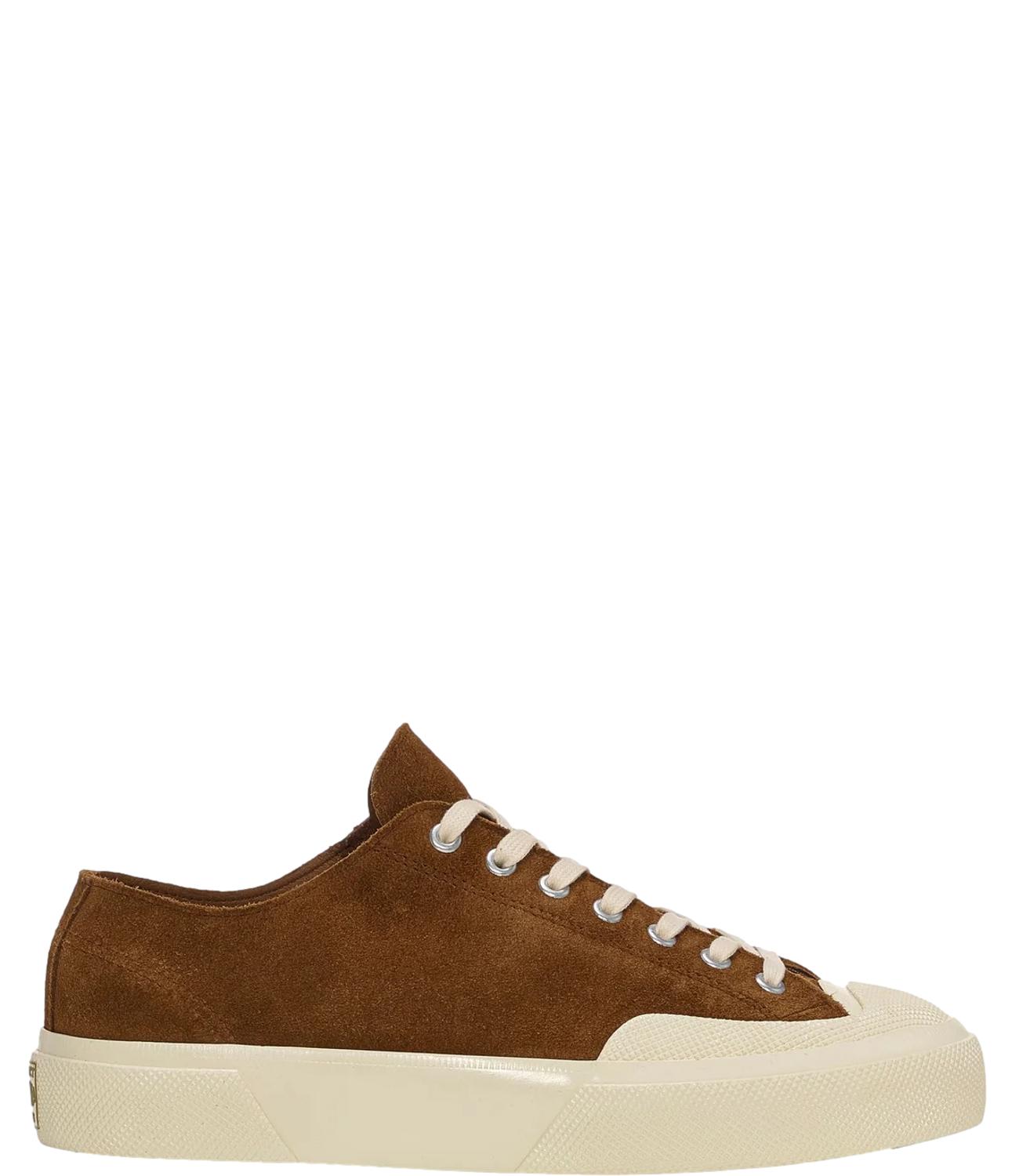 Work Suede Flesh Out Brown brique off white