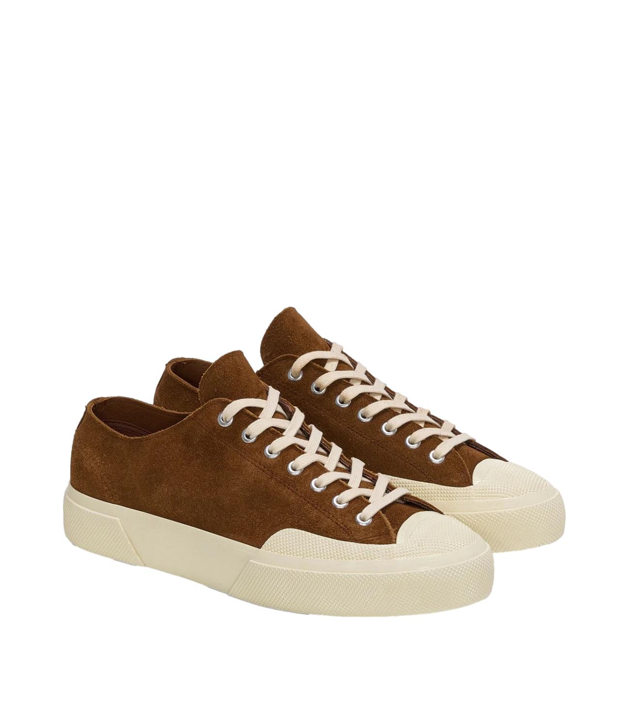 Work Suede Flesh Out Brown brique off white