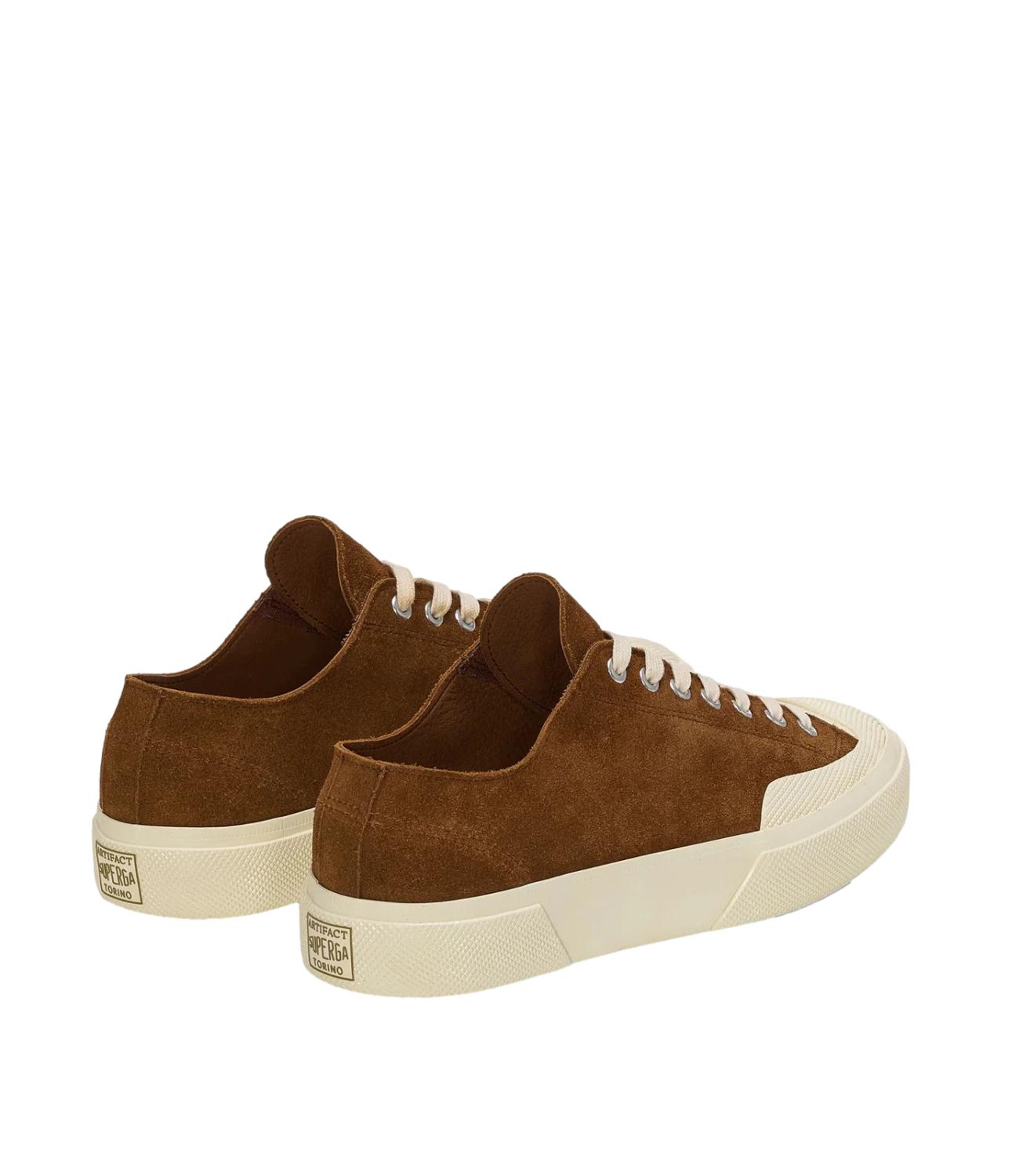 Work Suede Flesh Out Brown brique off white