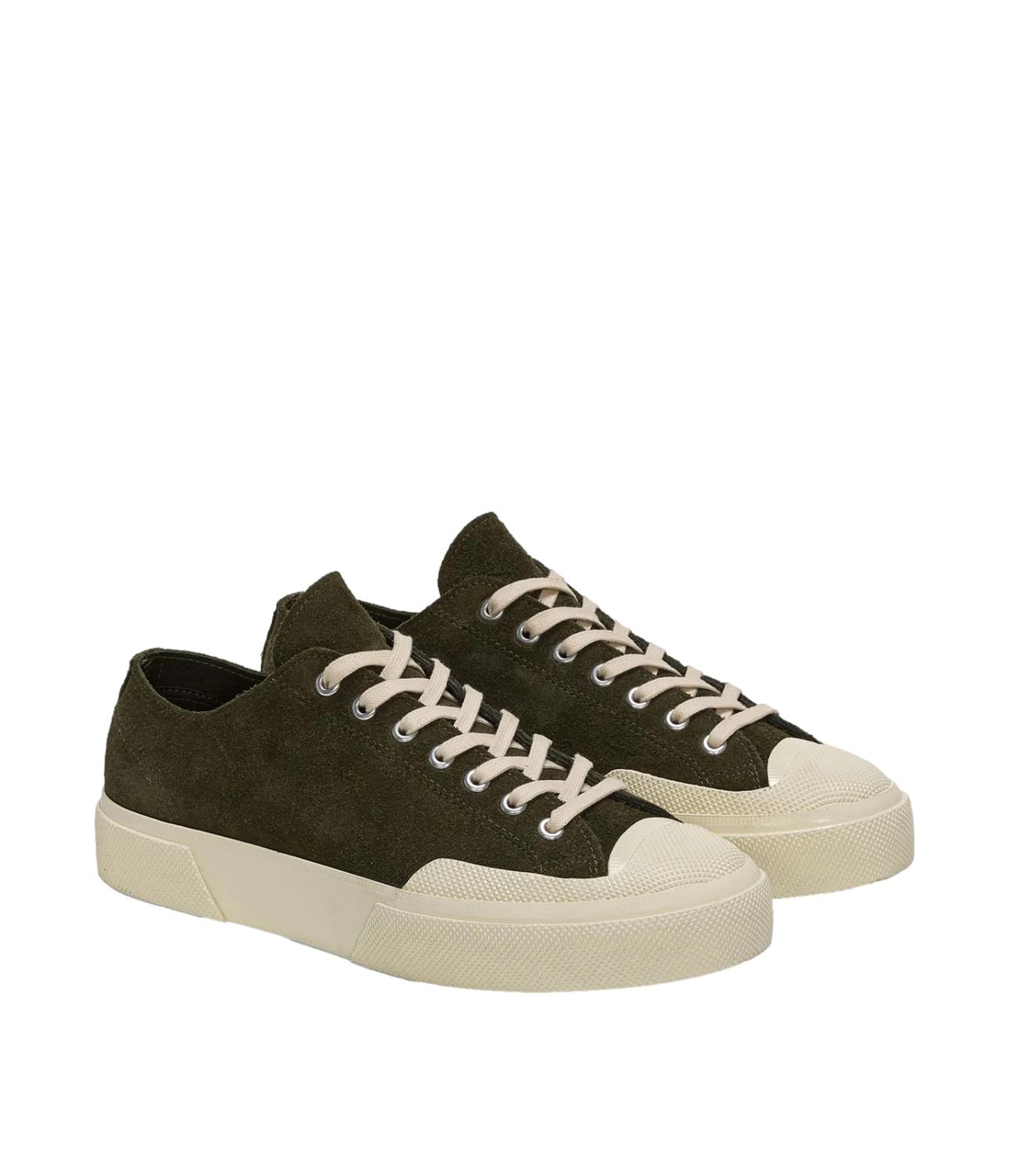 Work Suede Flesh Out Green academia off white