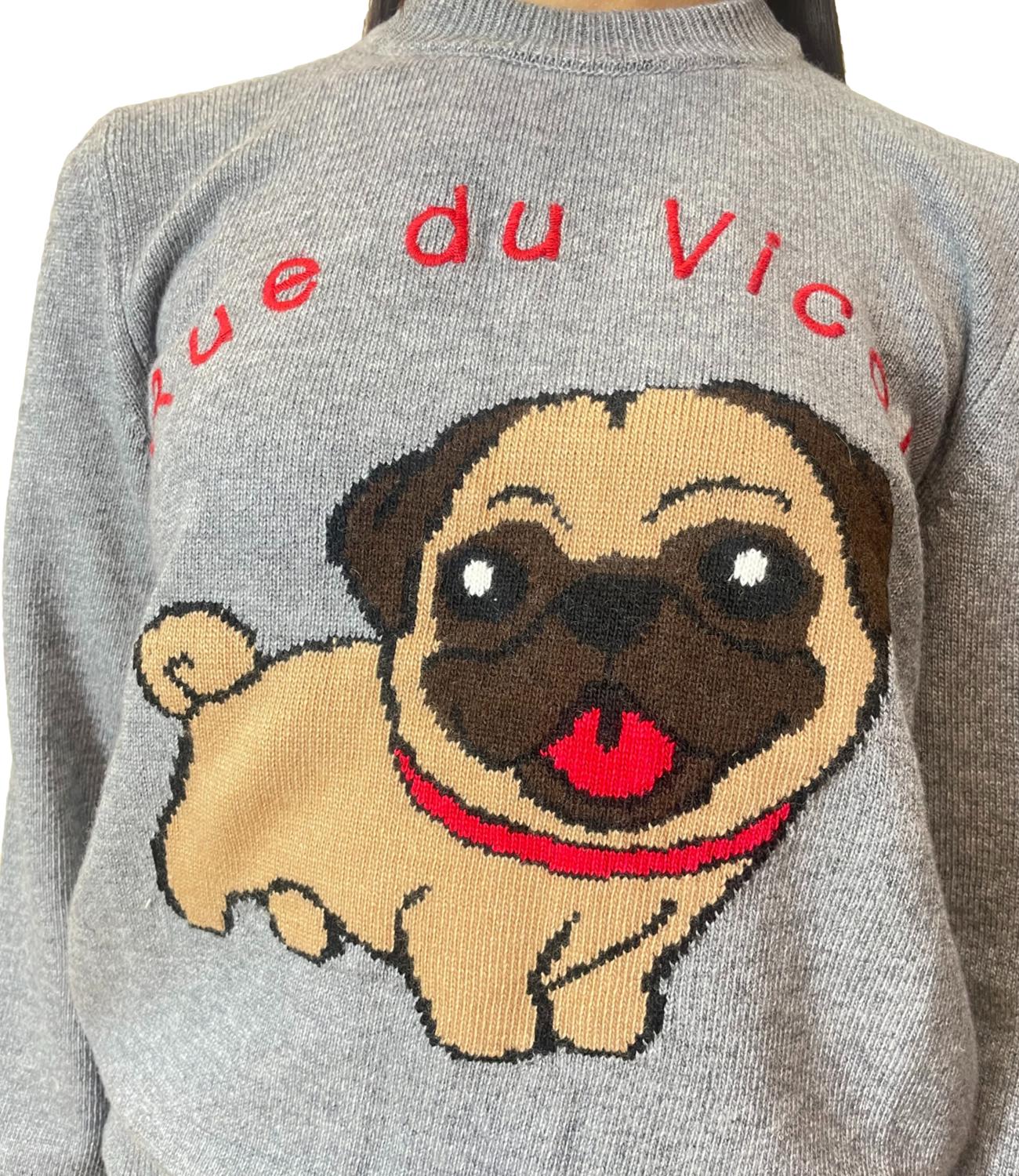 VICOLO maglia grigia donna