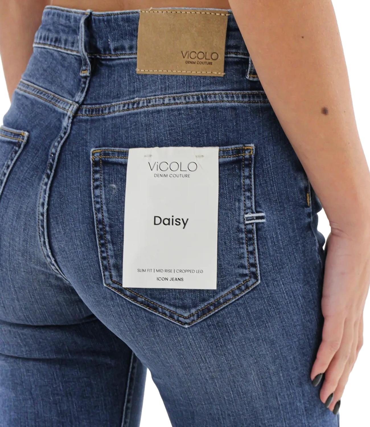 Vicolo Jeans DAISY Blu Donna