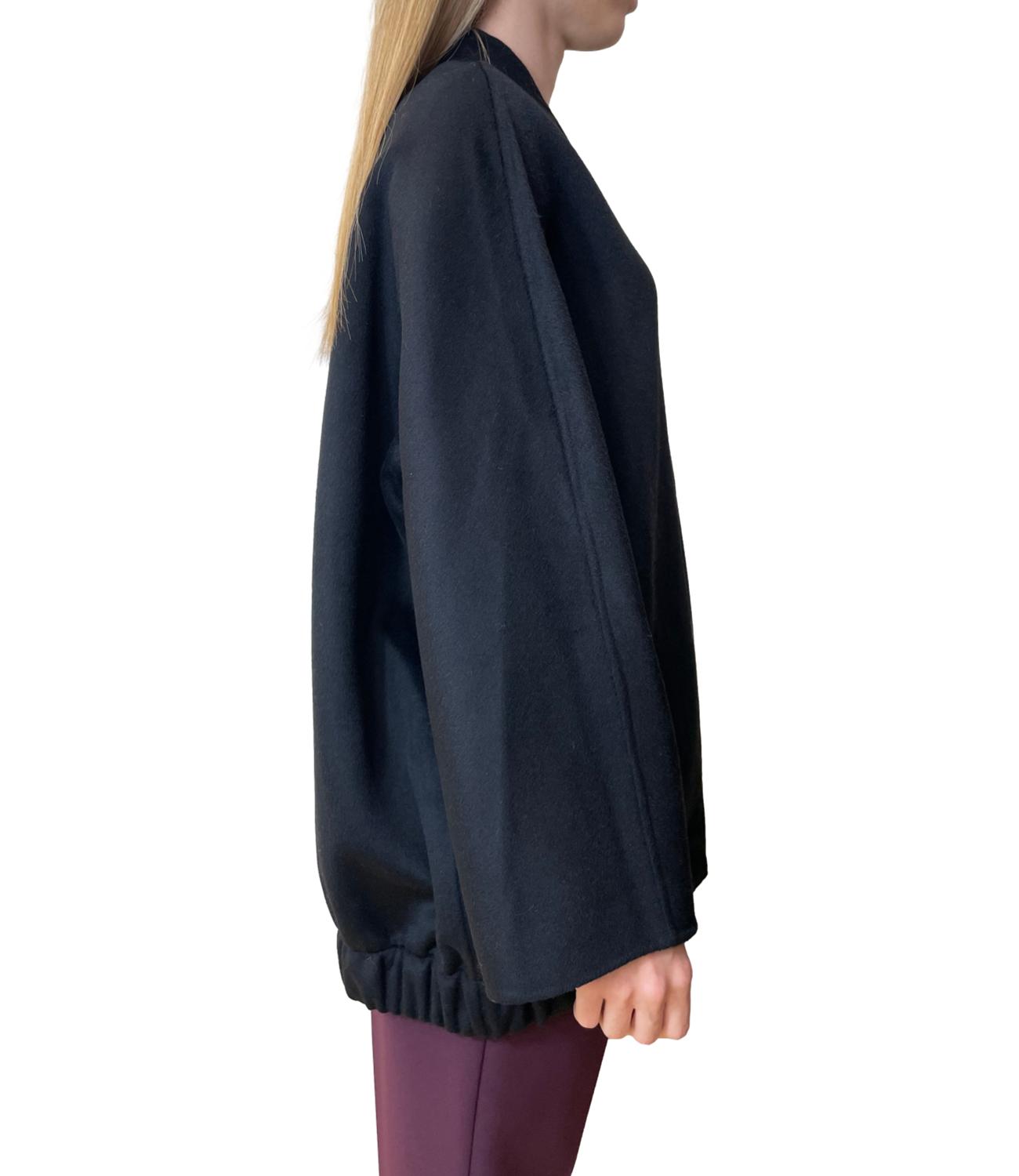 Vicolo Cappotto Bomber Nero Donna
