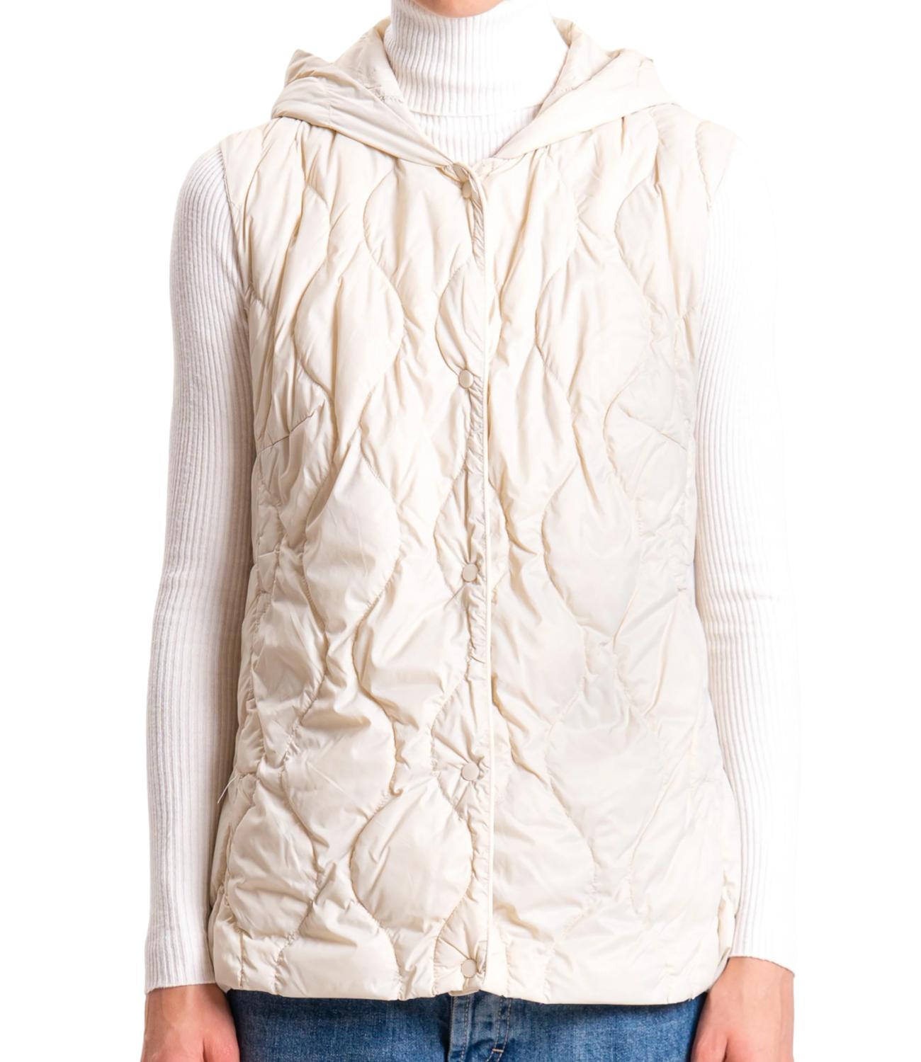 Vicolo Gilet Panna Donna