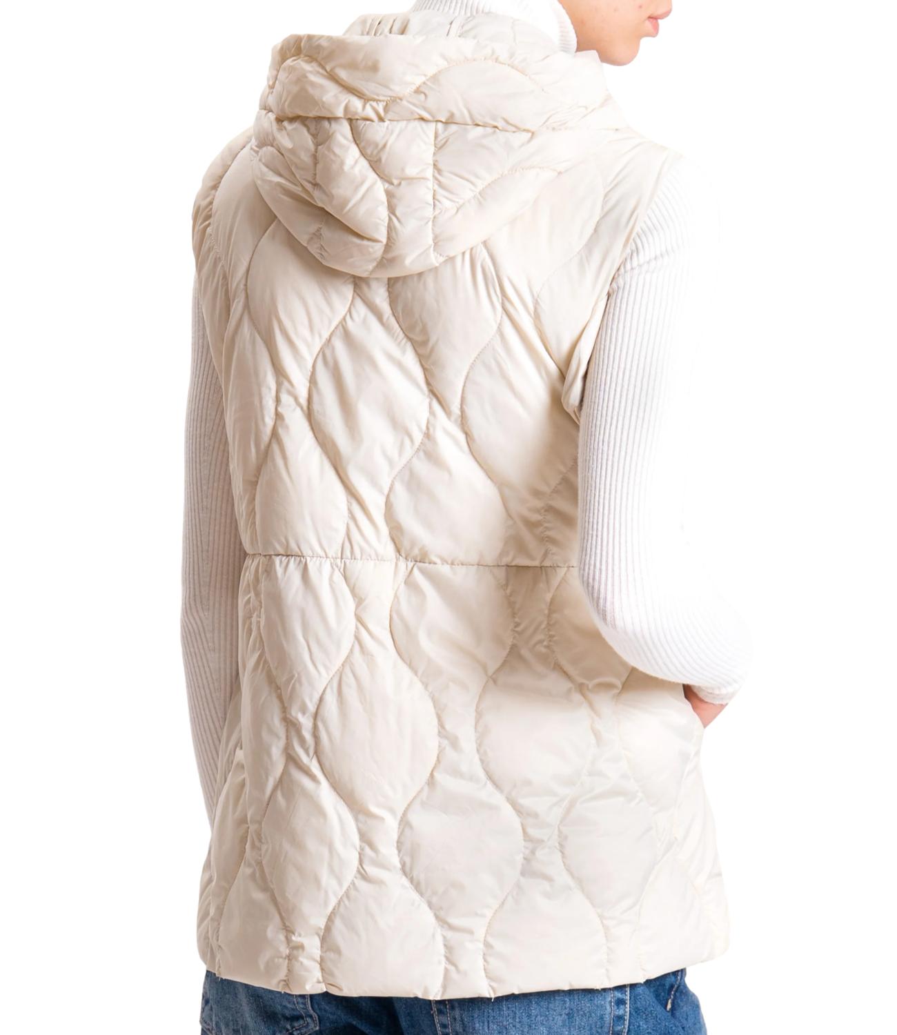 Vicolo Gilet Panna Donna