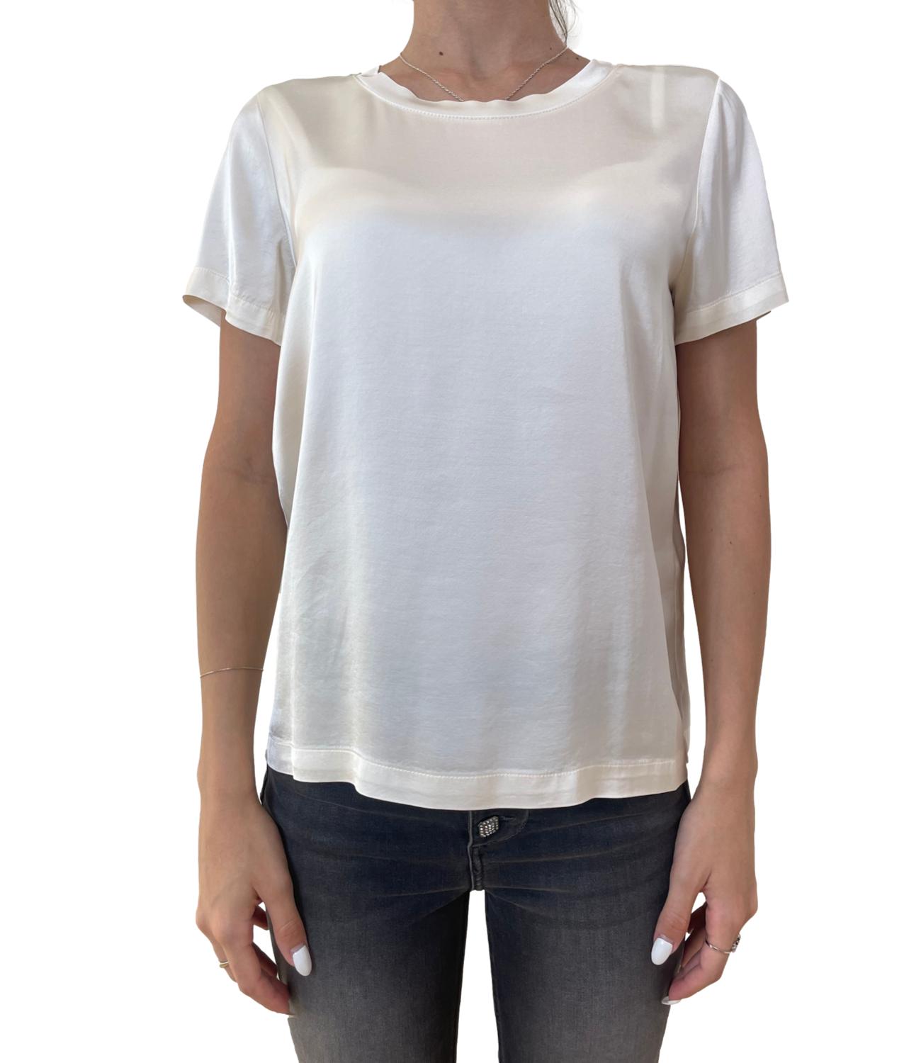 Vicolo T-shirt Raso Panna Donna