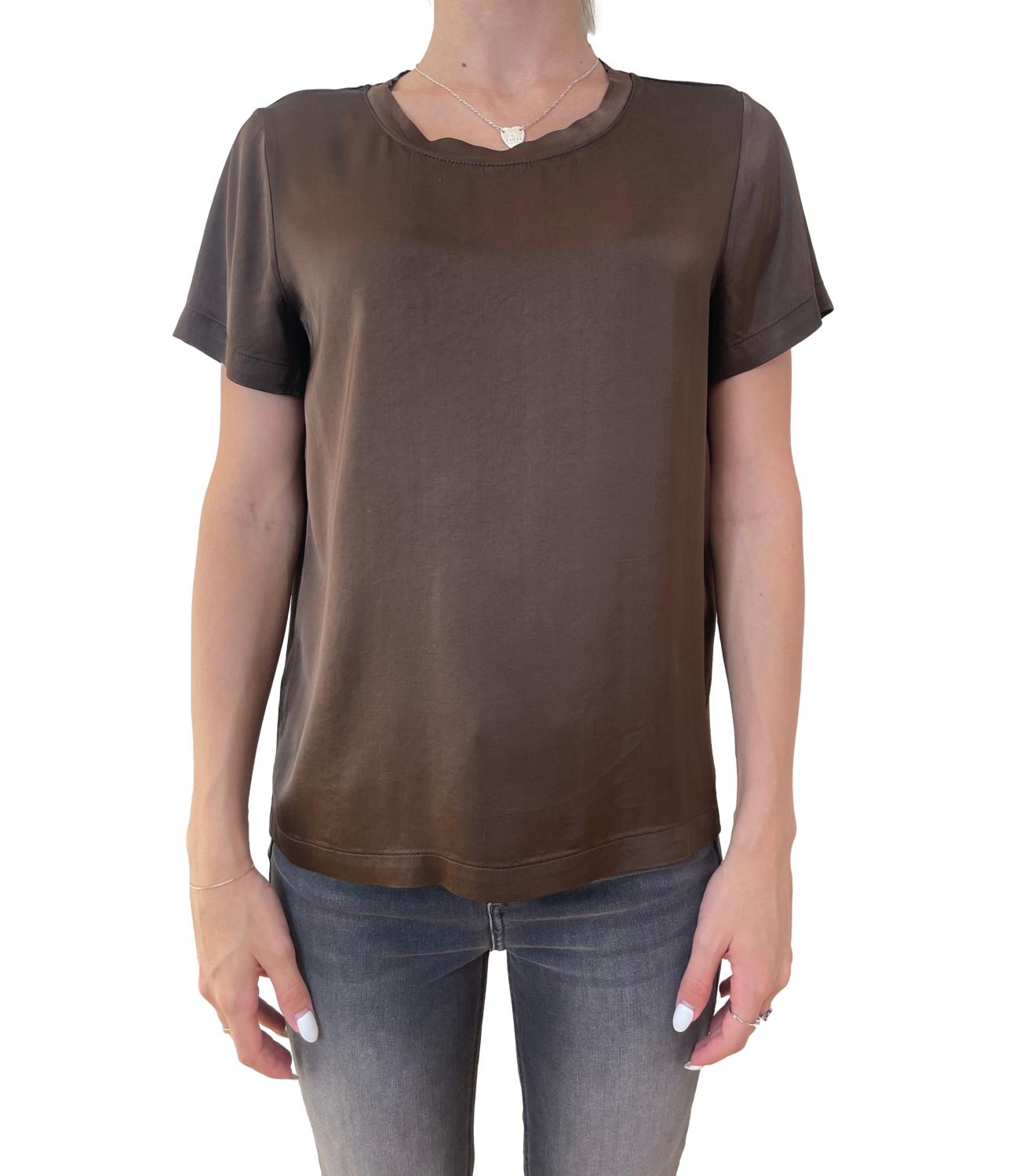Vicolo T-shirt Raso Moro Donna