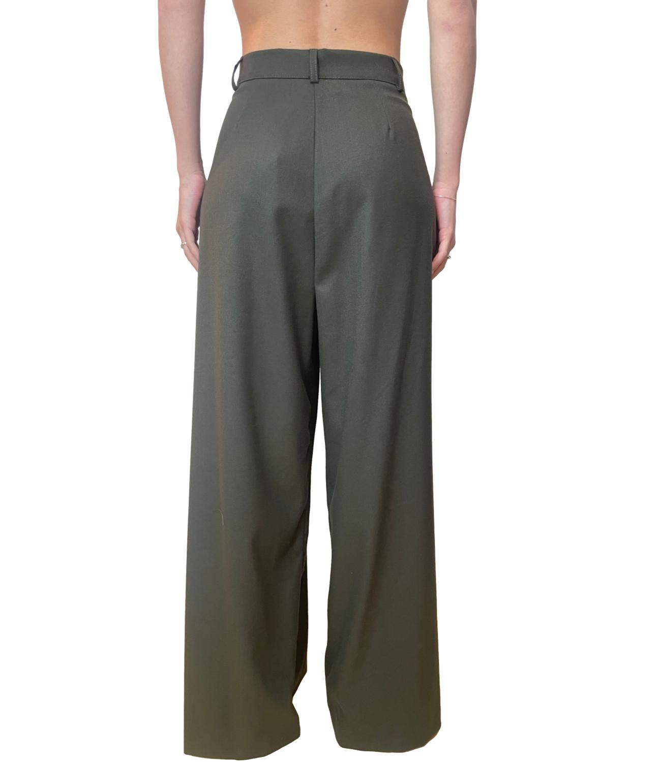 Vicolo Pantalone Palazzo Verde Oliva Donna