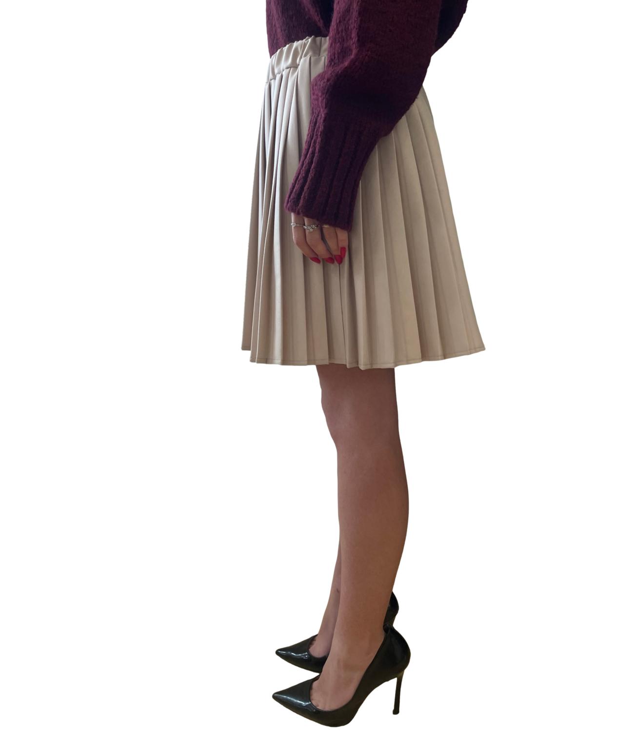 VICOLO gonna beige donna
