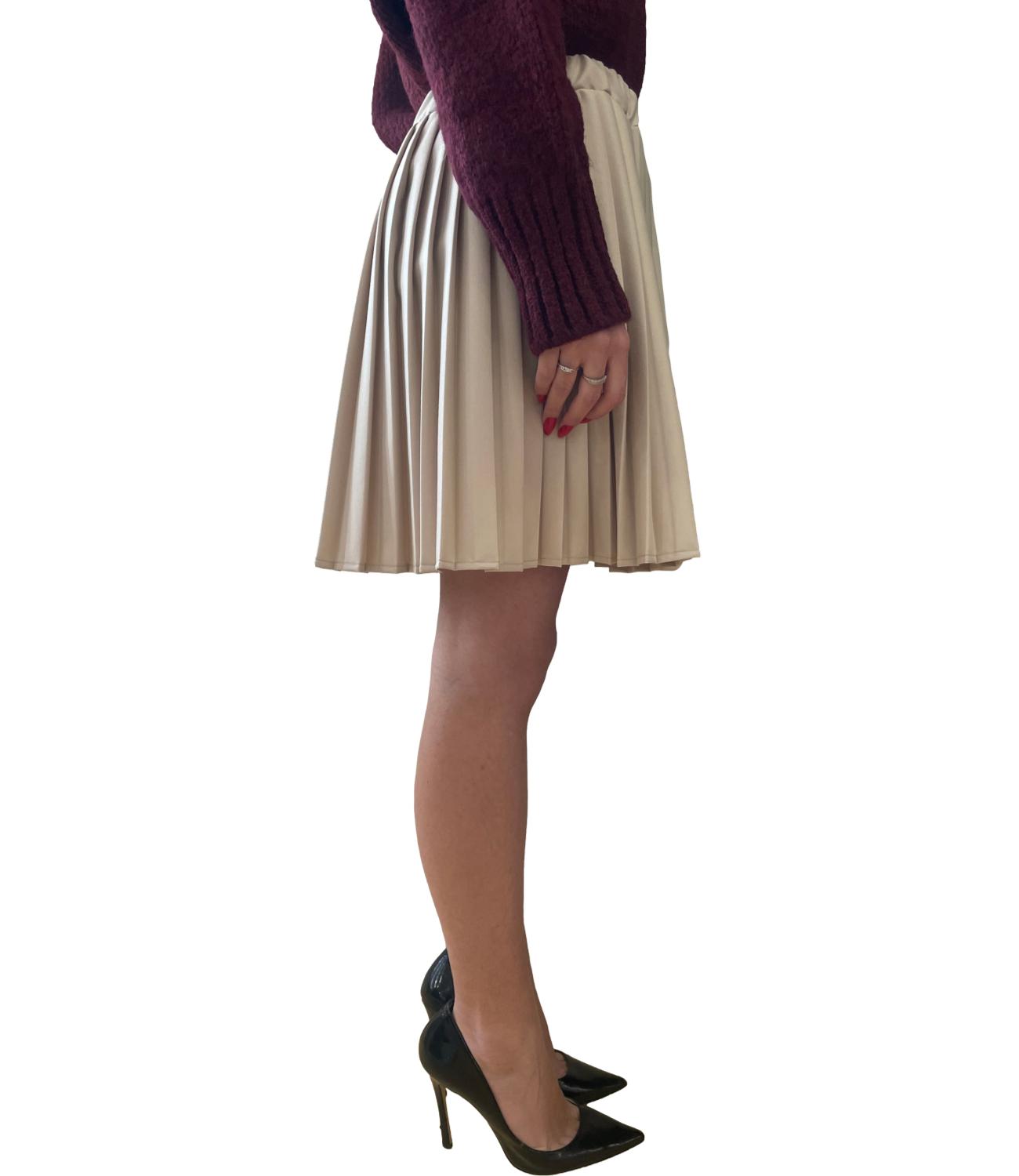 VICOLO gonna beige donna