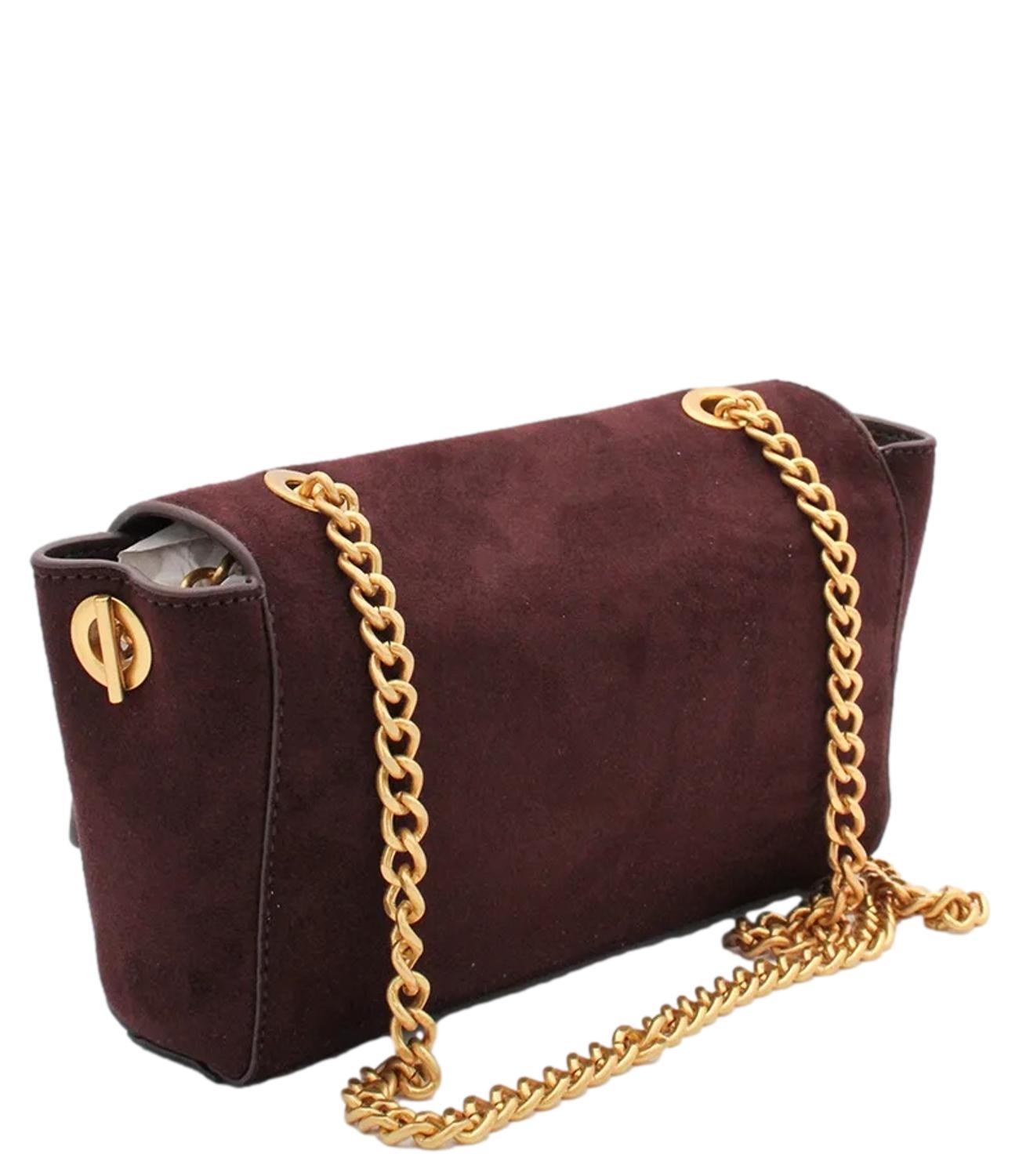 Vicolo Borsa Tracolla Fondente Donna