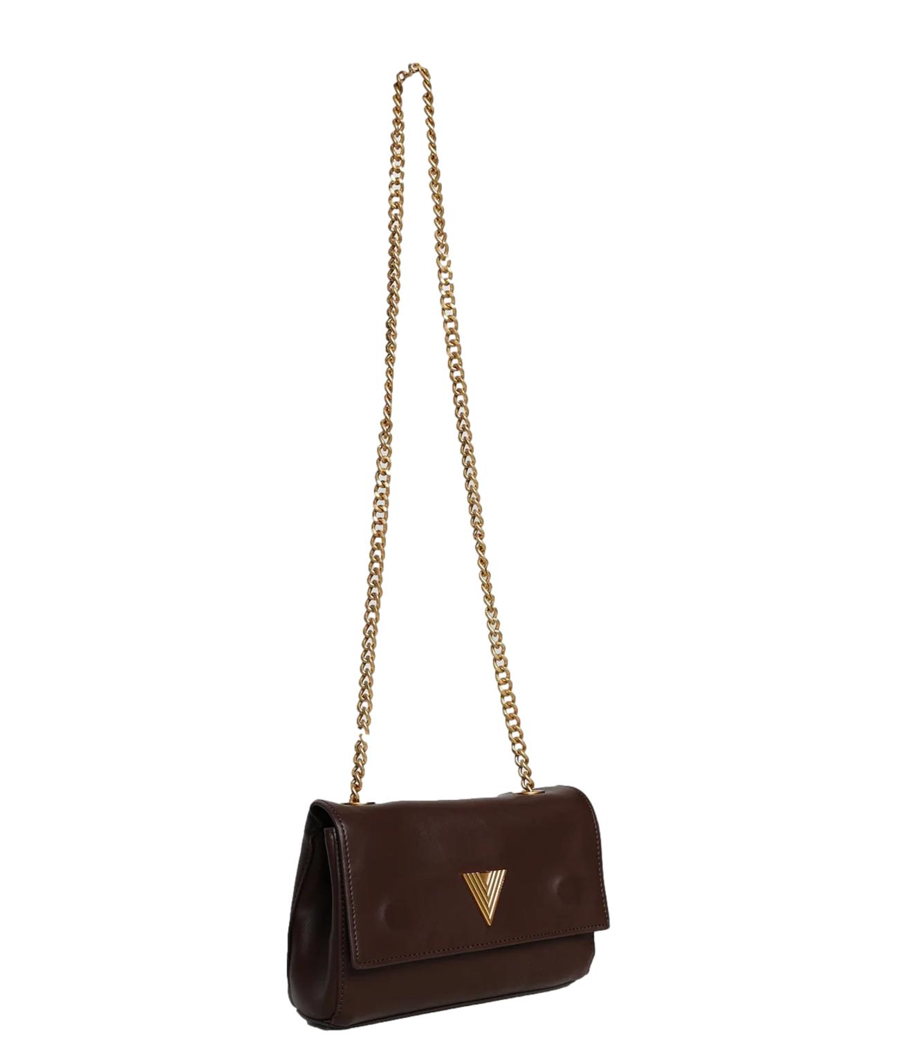 Vicolo Borsa Tracolla Fondente Donna