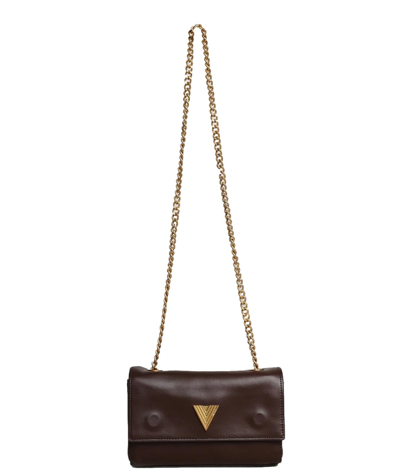 Vicolo Borsa Tracolla Fondente Donna