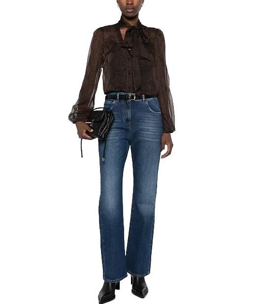 Actitude Twinset Camicia St.Pitone Donna
