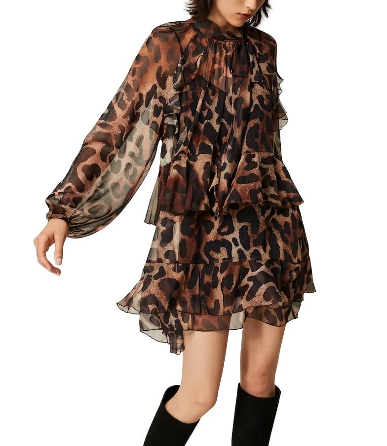 Actitude Twinset Abito St. Animalier Donna