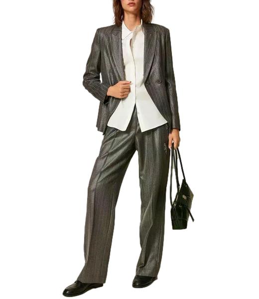 Actitude Twinset Pantalone Antracite Donna