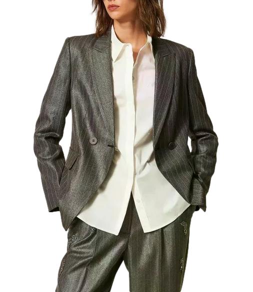 Actitude Twinset Giacca Antracite Donna