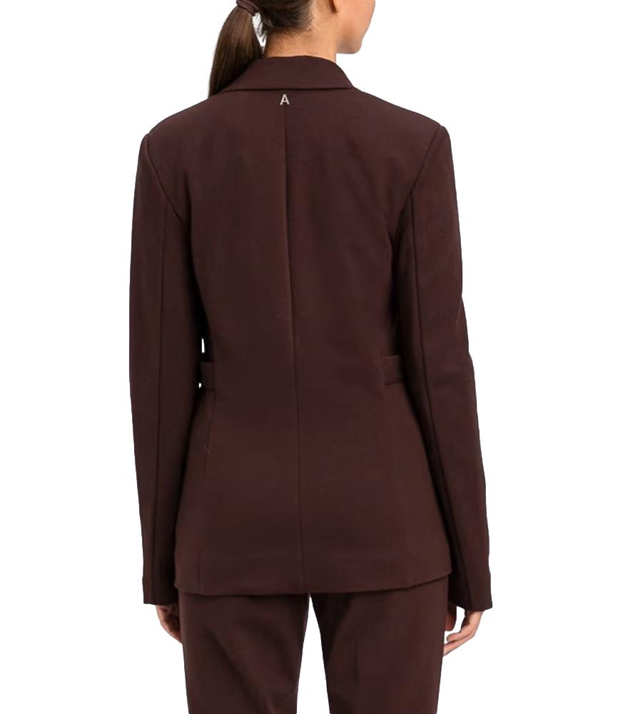 Actitude Twinset Giacca Chocolate Plum Donna
