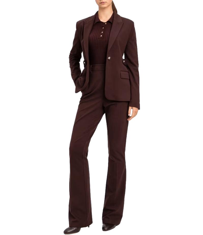 Actitude Twinset Giacca Chocolate Plum Donna