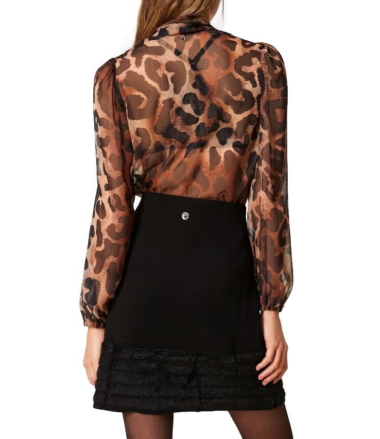 Actitude Twinset Gonna Nero Donna