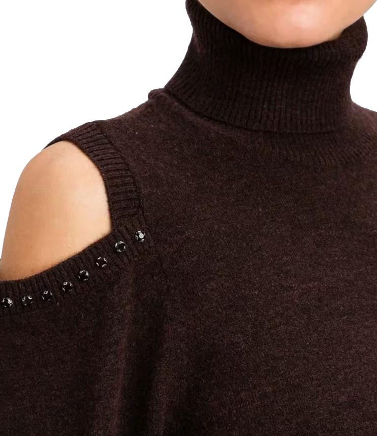 Actitude Twinset Abito Chocolate Plum Donna