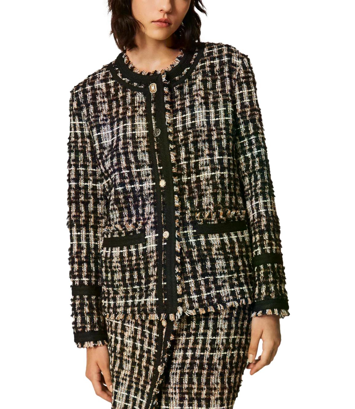 Actitude Twinset Giacca Special Bouclè Donna