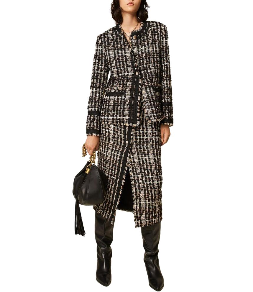 Actitude Twinset Giacca Special Bouclè Donna