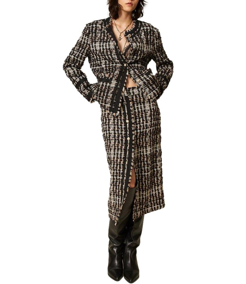 Actitude Twinset Gonna Special Bouclè Donna
