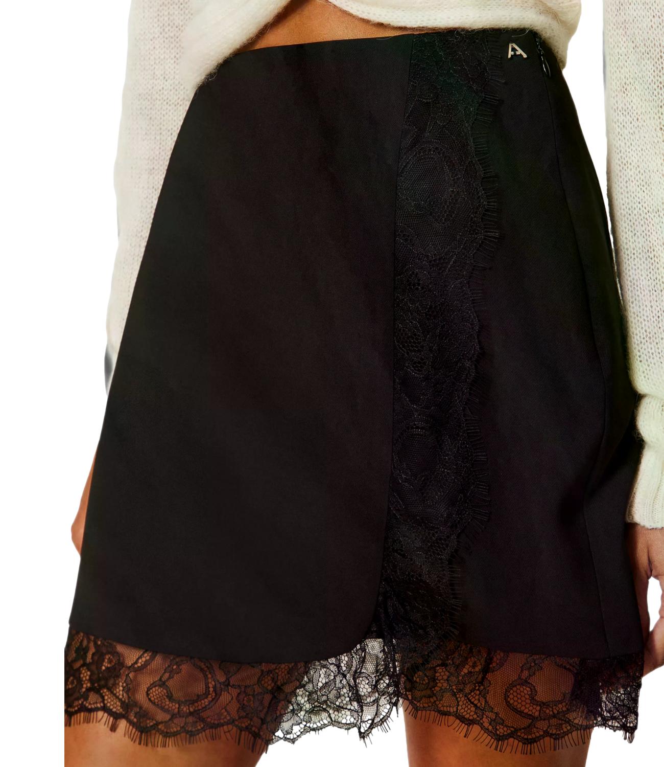 Actitude Twinset Gonna Nero Donna