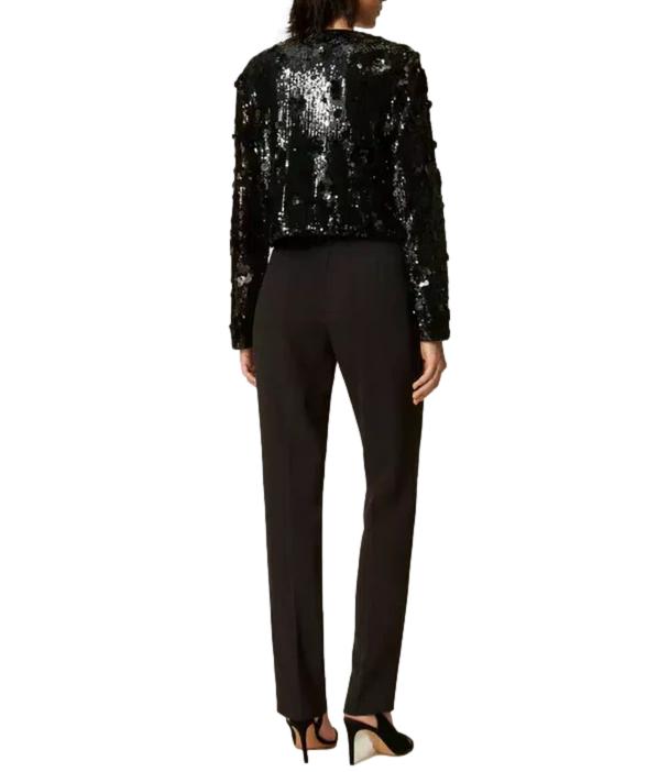 Actitude Twinset Pantalone Nero Donna