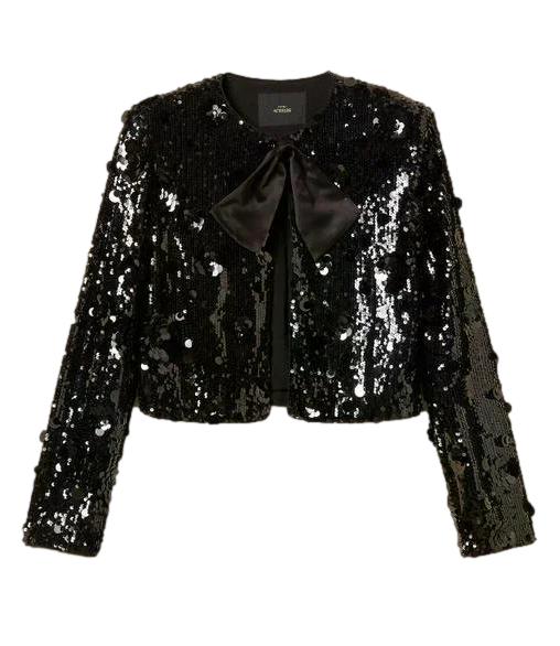 Actitude Twinset Giacca Nero Donna