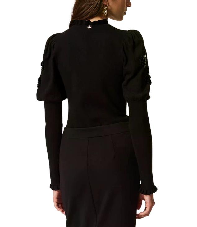 Actitude Twinset Maglia Nero Donna