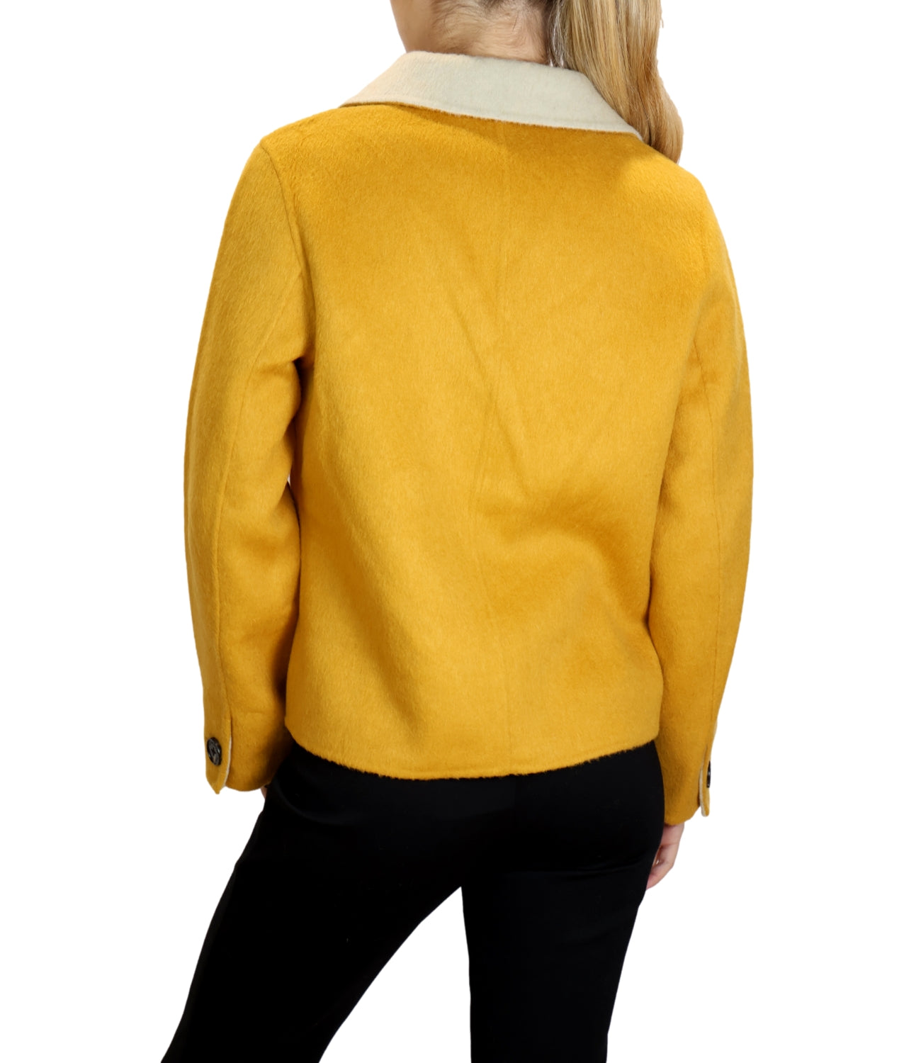 Alexs Bravo Blazer Reversibile Yellow/Beige Donna