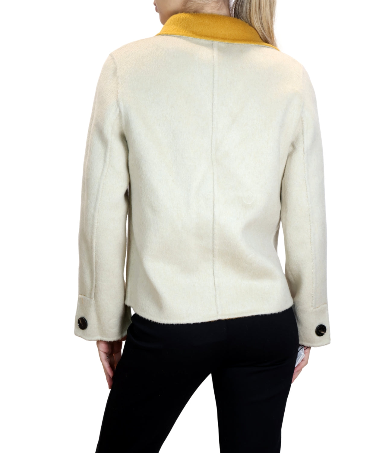 Alexs Bravo Blazer Reversibile Yellow/Beige Donna