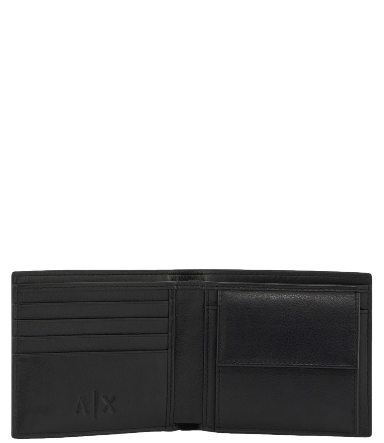 Portafogli Armani Exchange uomo nero