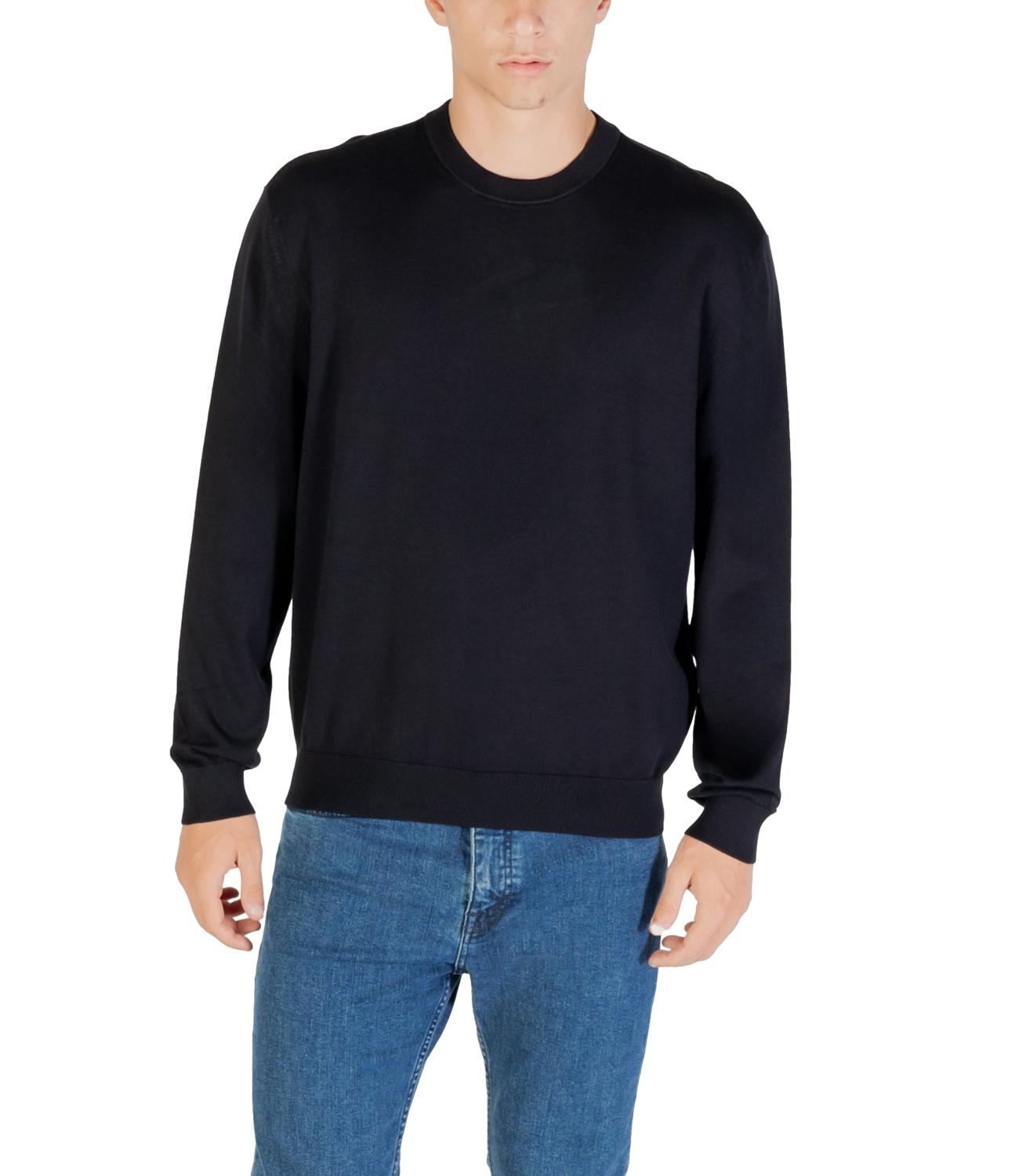 Armani Exchange Pullover girocollo deep navy uomo
