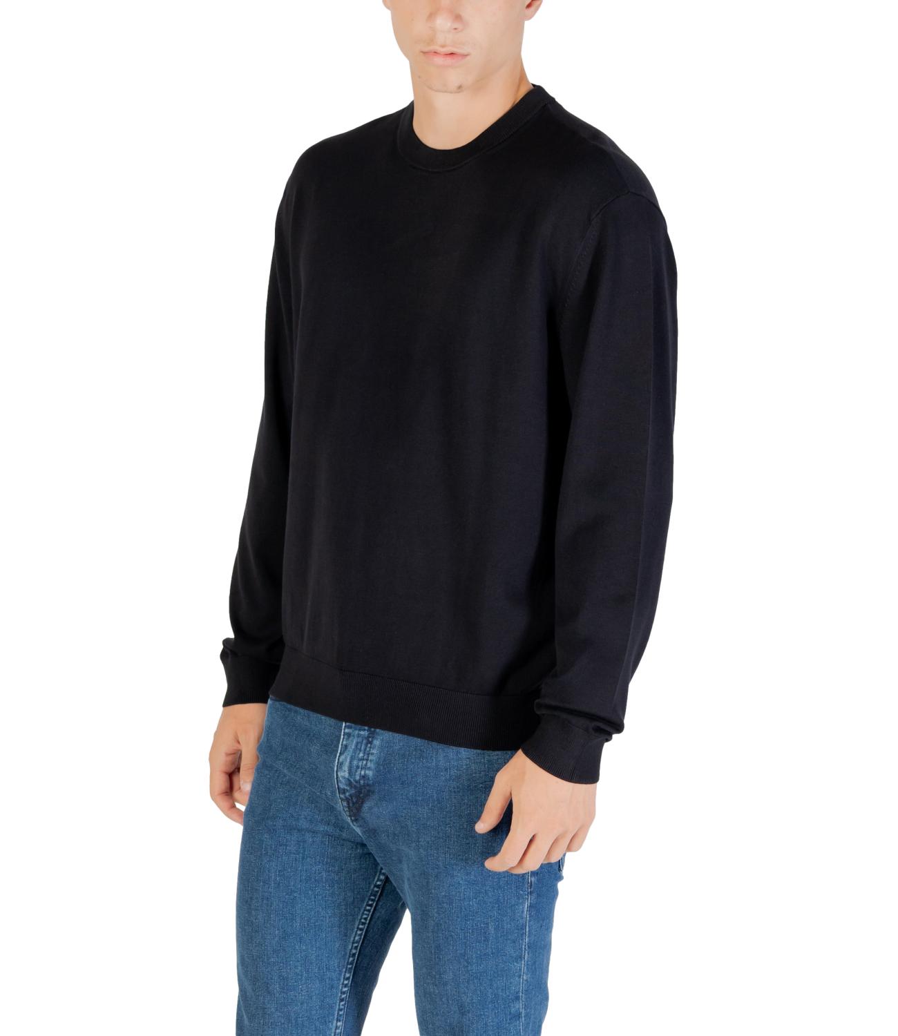 Armani Exchange Pullover girocollo deep navy uomo