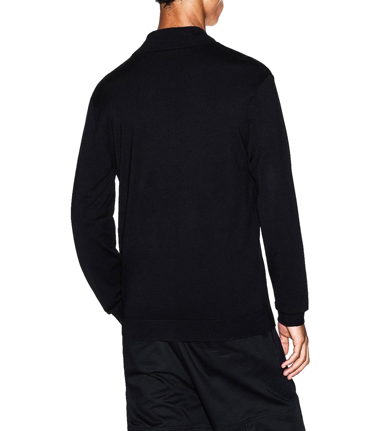 Armani Exchange Cardigan con zip blu uomo