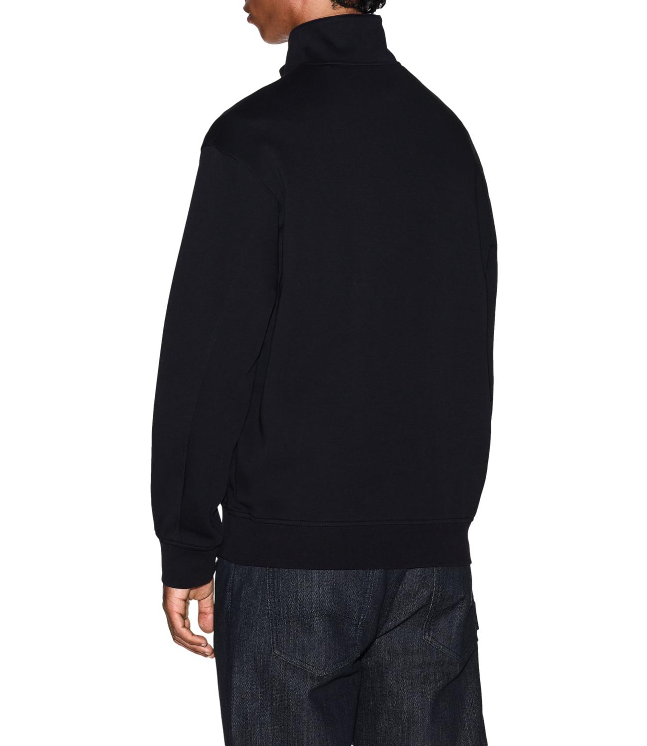 Armani Exchange felpa collo altro nera uomo