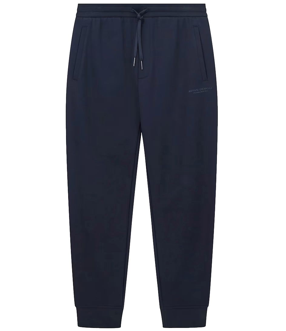 Armani Exchange pantaloni tuta nero uomo