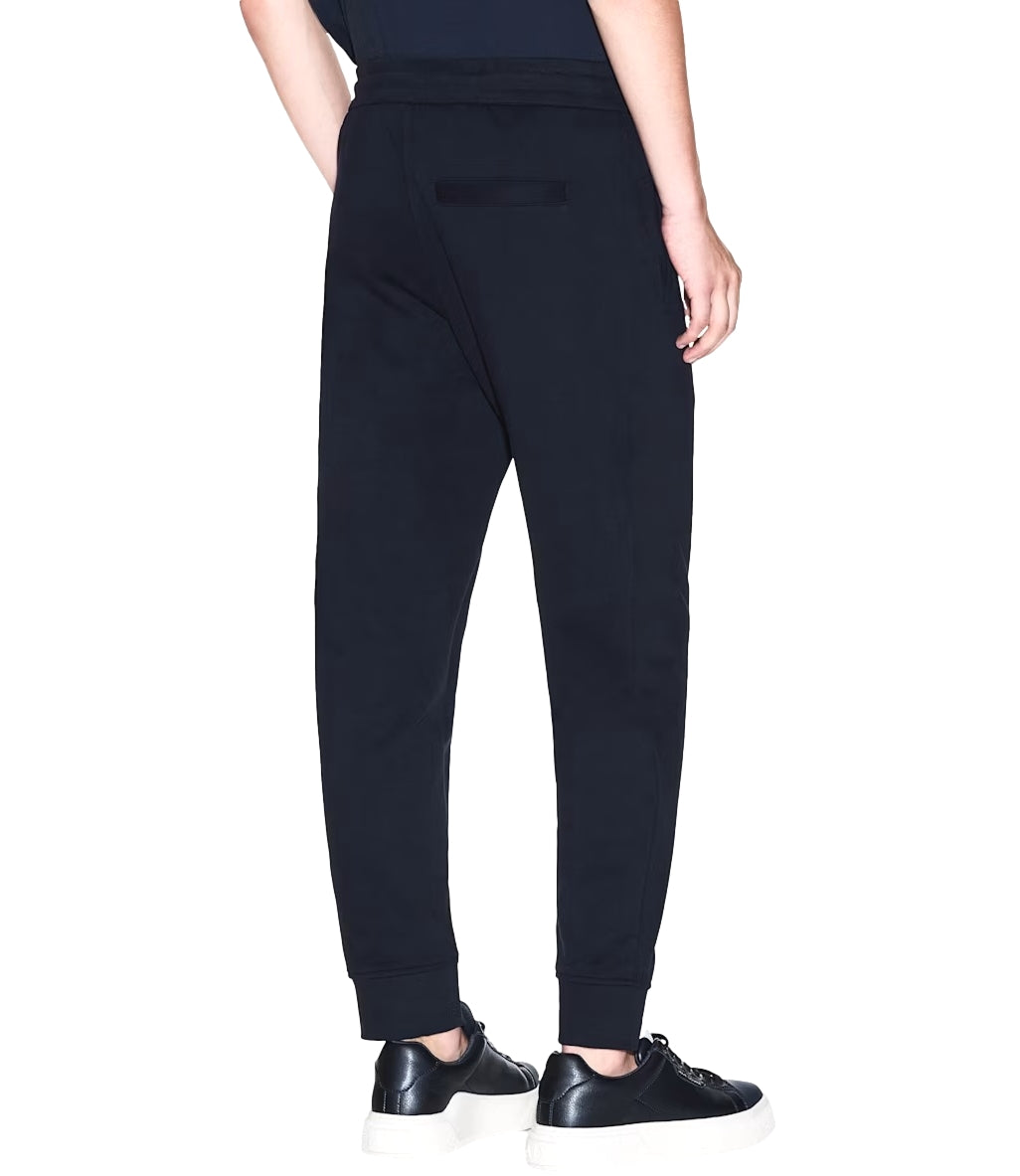 Armani Exchange pantaloni tuta nero uomo