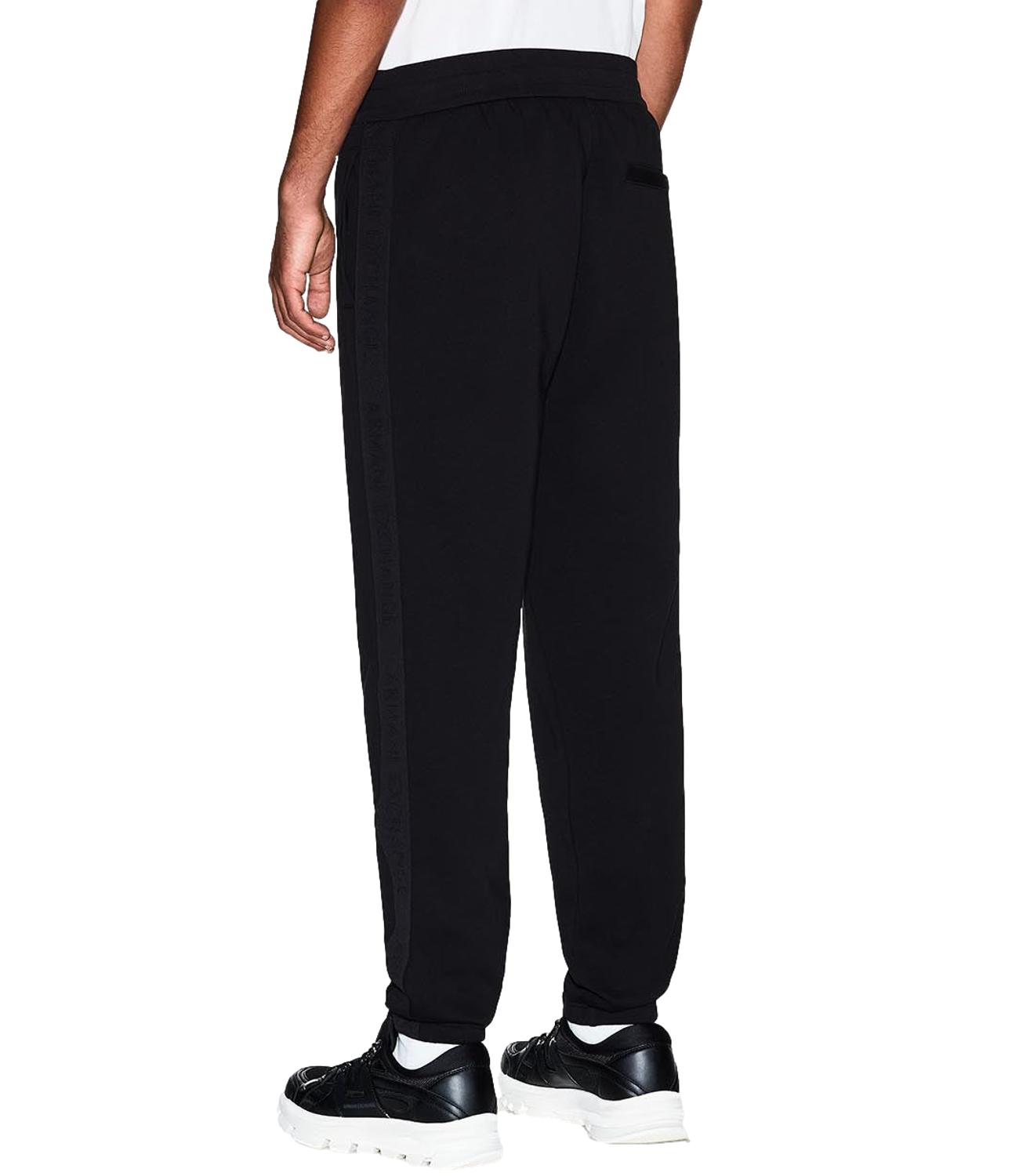 Armani Exchange pantaloni coulisse nero uomo