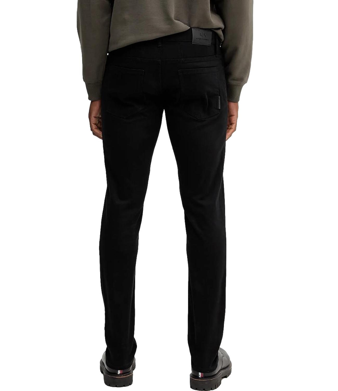 Armani Exchange Jeans 5 Pockets nero uomo