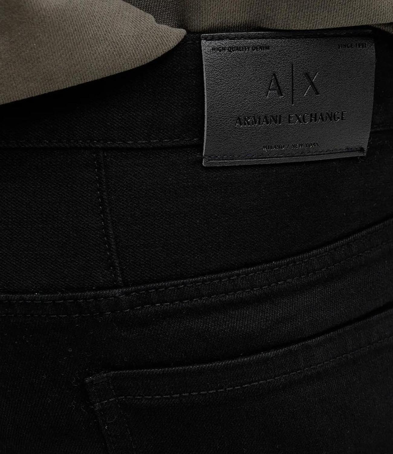 Armani Exchange Jeans 5 Pockets nero uomo