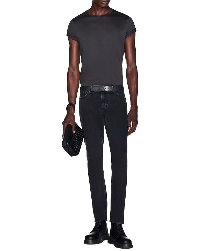Armani Exchange Jeans Skinny denim grey uomo