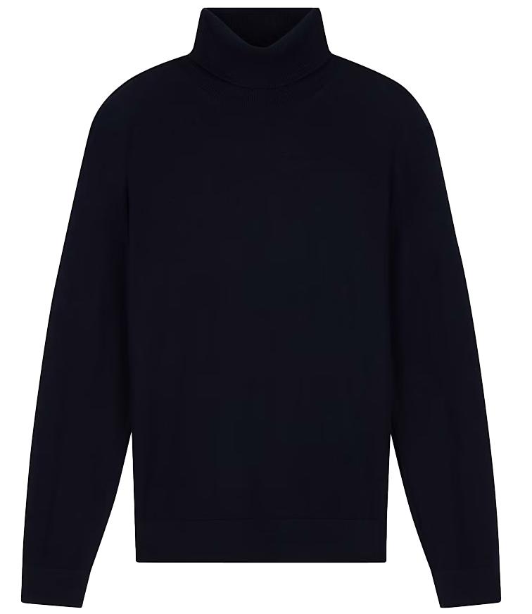Armani Exchange pullover blu uomo
